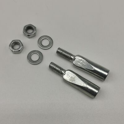 Kurbelkeile 2 Stück (1 Paar) | Kurbelkeil | Tretlagerkeil | 9,5 mm kurze Fläche