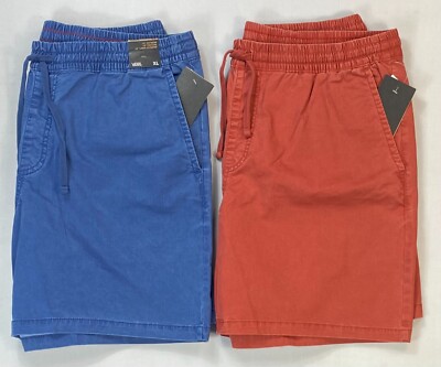 Men's Vans Salt Wash 18'' Outseam Relaxed Fit Range Elastic Waist Shorts 