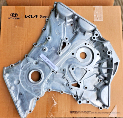 GENUINE OEM Hyundai Kia Timing Chain Front Cover 213513CAA3 | eBay