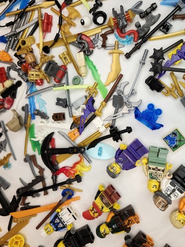 Big Ninjago Lego Figure Minifig Minifigure Lot Of 90+ And Weapons Accessories - Picture 21 of 24