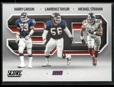2021 Score #3D12 Harry Carson / Lawrence Taylor / Michael Strahan 3D
