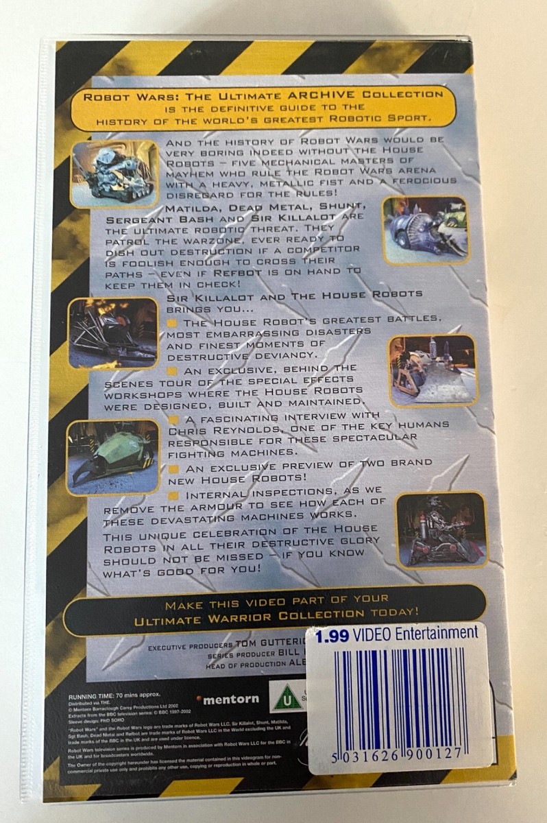ROBOT WARS ULTIMATE ARCHIVE COLLECTION SIR KILLALOT-House Robots