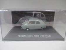 FULDAMOBIL NWF 200 Voitures d' ANTAN microcar de 1954 ALTAYA 1/43