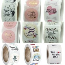 100 Thank You Stickers For Supporting My Small Business Labels Packaging Labels