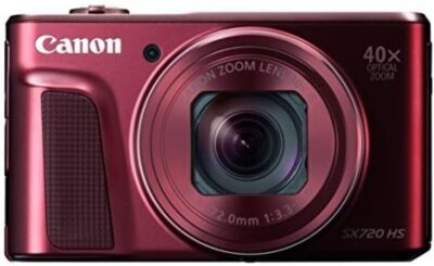 Canon Digital Camera PowerShot SX720 HS Red 40x Optical Zoom