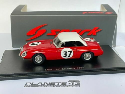 MGB 24h Le Mans 1965 Hopkirk/Hedges Spark 1:43 S5079