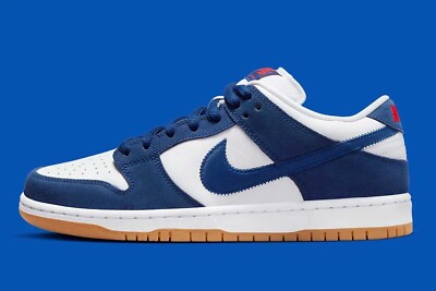 NIKE SB DUNK LOW PREMIUM LOS ANGELES DODGERS DEEP ROYAL BLUE DO9395-400 US  6