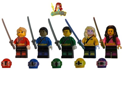 lego power rangers minifigures