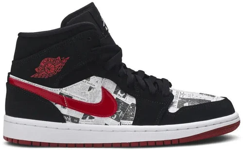 Jordan 1 SE Mid Newspaper Times