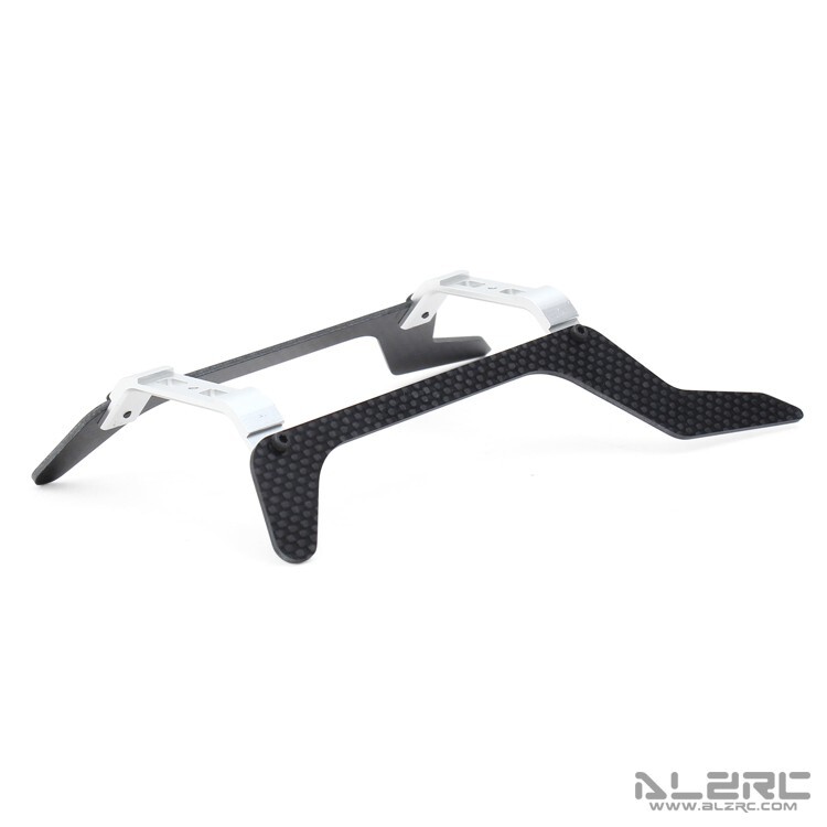 ALZRC Devil 450 Metal Carbon Fiber Landing Skid Assembly