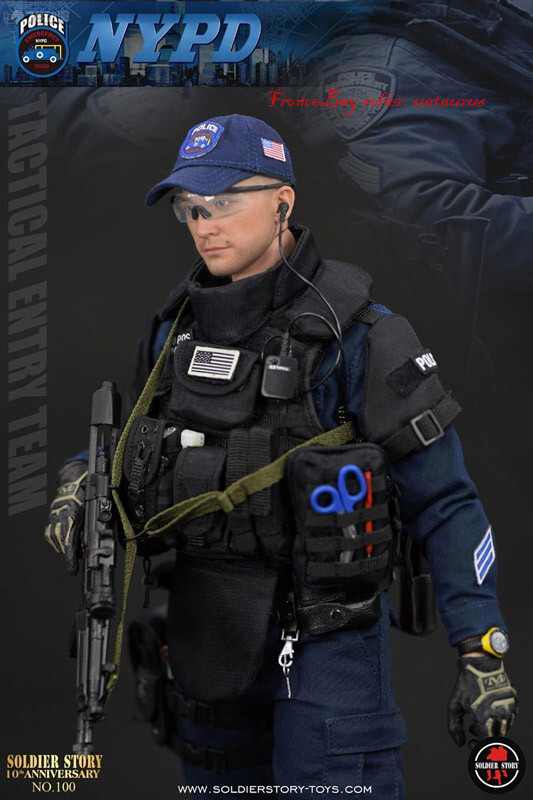 Perfect Soldier Story Ss100 1/6 Nypd Esu “Tactical Entry Team” In