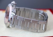 Pasha De Cartier 35mm Date Pink Salmon Dial Stainless Steel Automatic Watch 2475 6