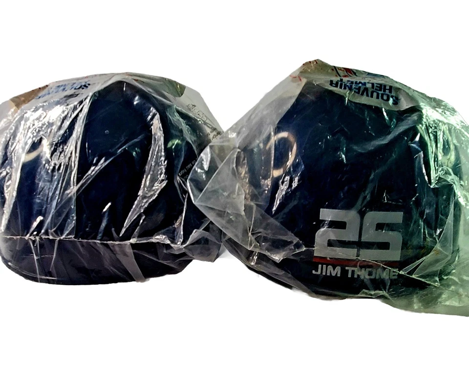 VINTAGE Bundle of 2 CLEVELAND INDIANS souvenir helmets Brand New In Original Bag - Image 4 of 4