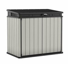 Keter Store It Out Premier Garden Lockable Storage Box 124 x 140cm - XL SIZE New