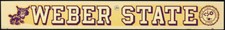 Weber State College _RARE ORIGINAL_ 1960's Decal vtg Wildcats Ogden Utah sticker