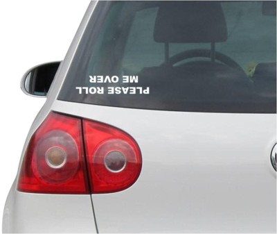 Aufkleber / Autoaufkleber - JDM - PLEASE ROLL ME OVER - 139x38mm US0912
