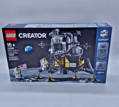 LEGO Creator Expert: NASA Apollo 11 Mondlandefähre (10266) Neu und OVP, EOL:2023