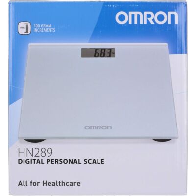 OMRON HN-289 digitale Personenwaage silbergrau 1 St PZN10077446