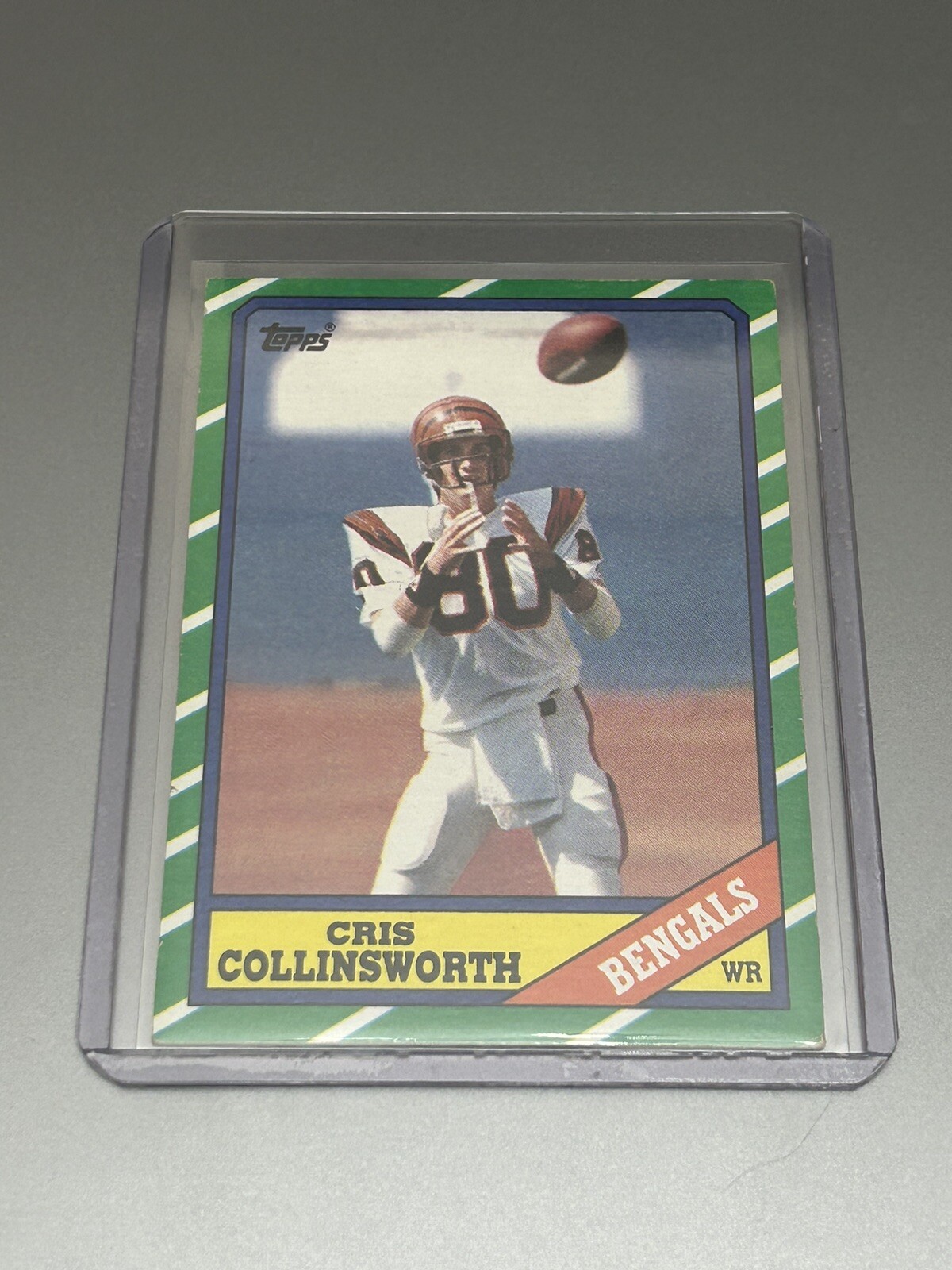 1986 Topps #258 Cris Collinsworth Cincinnati Bengals