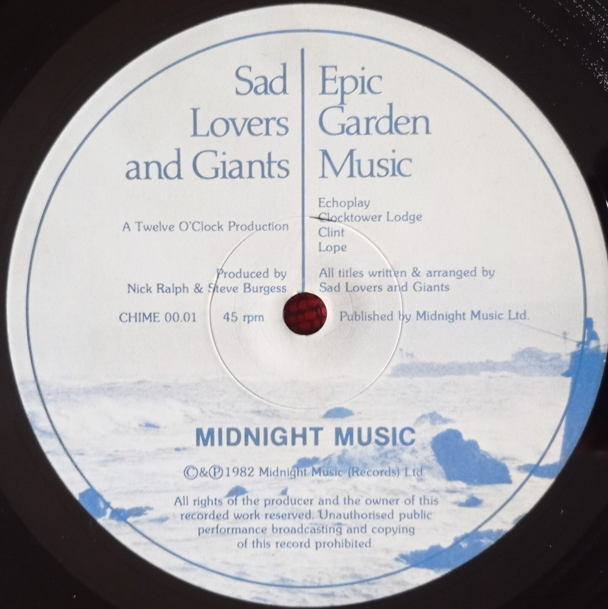 洋楽 Sad Lovers &Giants Sad Lovers And Giants - Clé (7