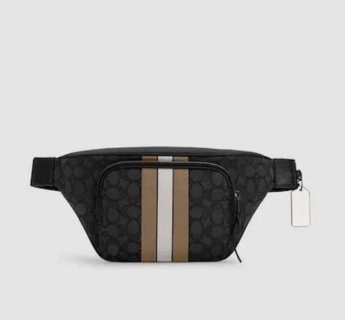 Thompson Belt Bag In Signature Jacquard With Varsity Stripe C5386 - Picture 4 of 16