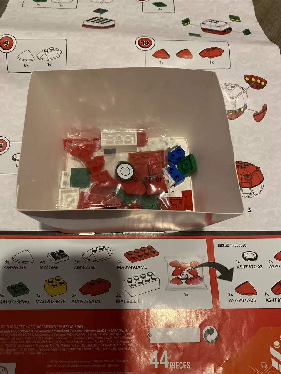 Toys R Us Pok mon POKEBALL BUILD EVENT Mega Construx eBay