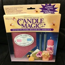 Candle Magic Honeycomb Beeswax Sheets, Distlefink Designs, 3 Colors