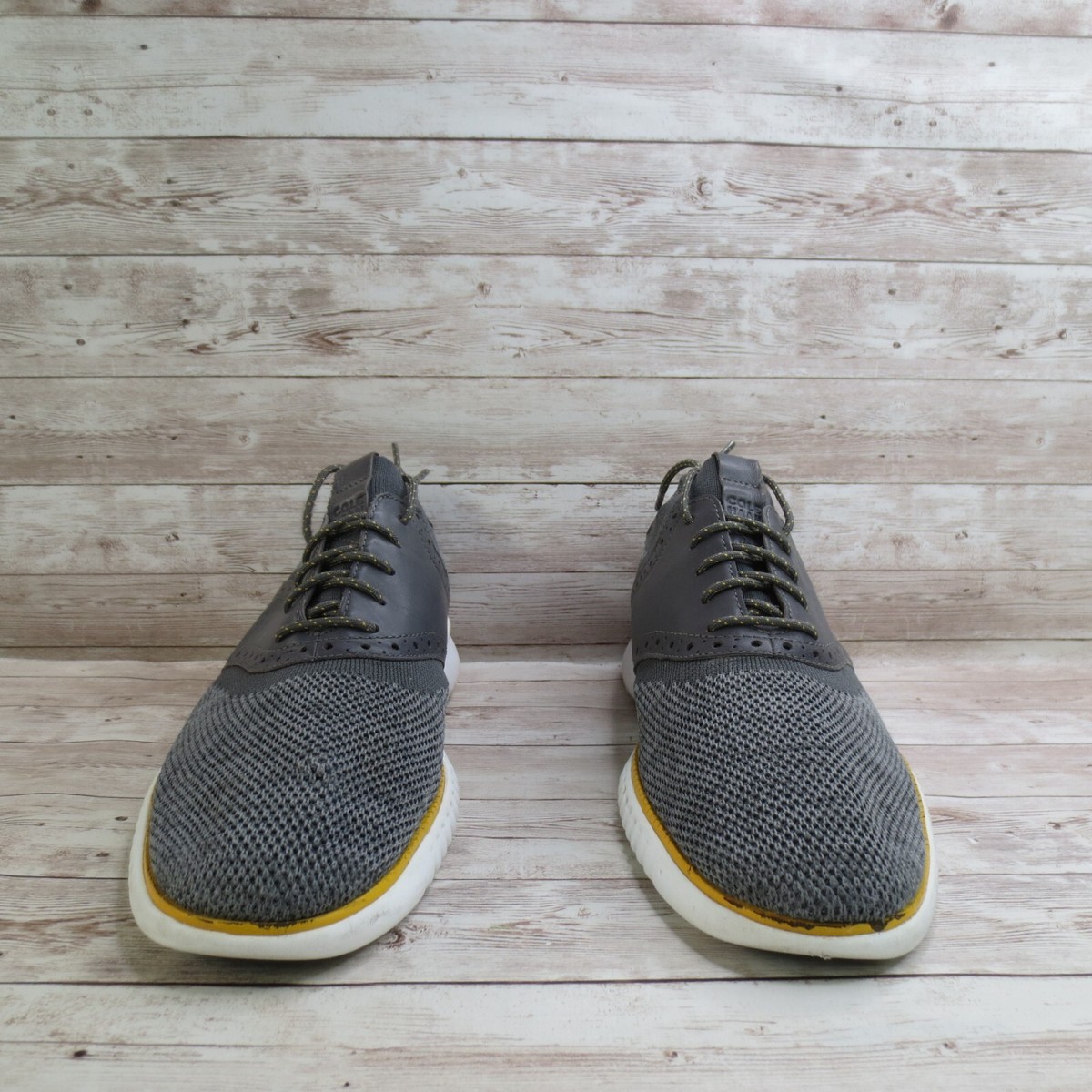 Cole Haan Shoes Mens 11.5 Gray 2.ZeroGrand Packable Saddle 