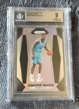 DWAYNE BACON 2017-18 PANINI PRIZM ROOKIE SILVER #234 BGS 9 MINT RC