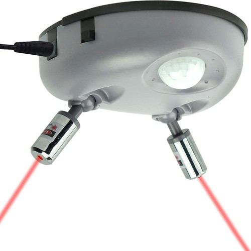 Dual 2 Car Laser Garage Auto Parking Sensor Assist Aid Guide Stop Light System