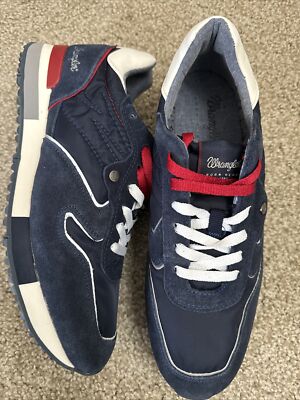 Wrangler Men's Blue Casual Sneakers, Size US10, EU43