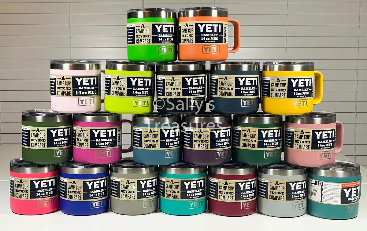 YETI Rambler 14oz Mug LE Colors: Spring Colors, Pick your Favorite!