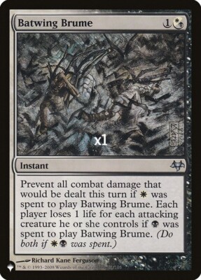 MTG The List PLST Batwing Brume MINT