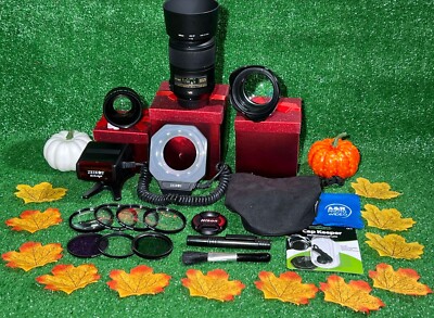 Nikon AF-S Micro Nikkor 85mm f 3.5 G ED VR Lens Kit With Ring