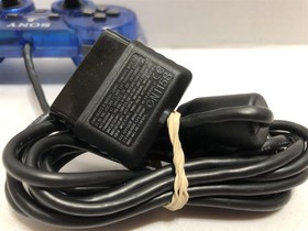 Official Sony PlayStation 2 (PS2) DualShock 2 Controller SCPH-10010 Wired Blue