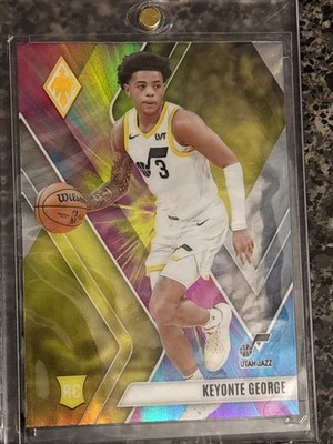  2023-24 Panini Keyonte George ''Color Burst'' SSP RC  Case Hit  SUPER RARE 