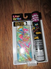 Lite Bright Refill Set - 100 pegs  8 templates - Brand New and Sealed