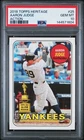 2018 Topps Heritage #25 Aaron Judge Action PSA 10