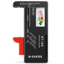 Batterietester, Akku Volt Checker, Batterietester f&uuml;r AA AAA C D 9V, analog