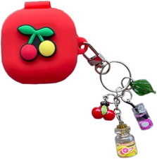 3D Fruit Headphones Case Compatible with Samsung Galaxy Buds Live 2020 Silicone