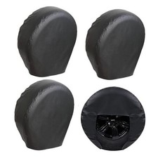 Tough Tire Covers for RV Wheel 4 Pack , Heavy Duty Thicken Sun Protectors