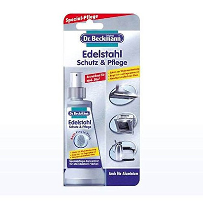 Dr.Beckmann Stainless Steel Cleaner - Spray with Anti-Fingerprints Formula-