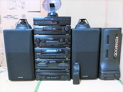Kenwood ROXY M7 Bubble System Compo A-97 T-97 GE-970 DP-97 X-87 SW