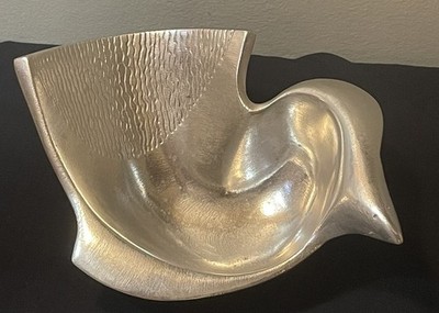 Don Drumm Studios Aluminum Dove Shaped Modernist Decorative Bowl *See Pics/Note*