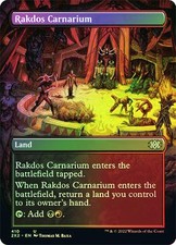 MTG FOIL Rakdos Carnarium Borderless - Double Masters 2022 #410