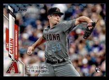 2020 Topps Celebration of the Decades Parallel #207 Zac Gallen RC - Arizona Diam