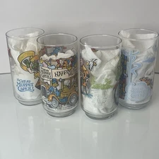 The Great Muppet Caper Glass Complete Set Of 4 1981 Vintage McDonald's