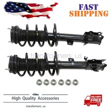 2x Front Complete Strut Coil Spring Assembly For Ford Ecosport 2018-2021 1.0l 2x Front Complete Strut Coil Spring Assembly For Ford Ecosport 2018-2021 1.0l