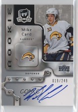 2006-07 Upper Deck The Cup Rookie Auto 19/249 Mike Card #93 Auto 4f5. rookie card picture