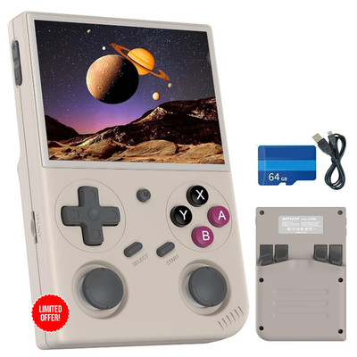Retro Spielkonsole G350 3,5 Zoll IPS Bildschirm 64 GB K